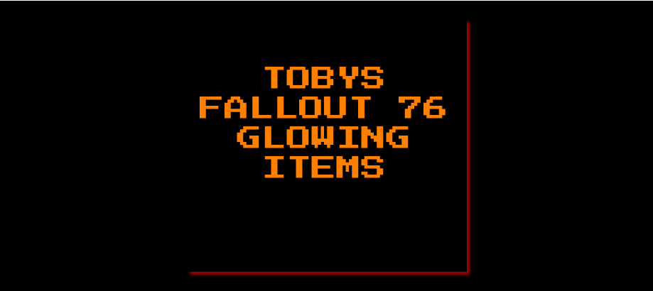 GLOWING ITEMS 1.0